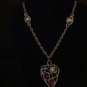 Vintage Heart Necklace
